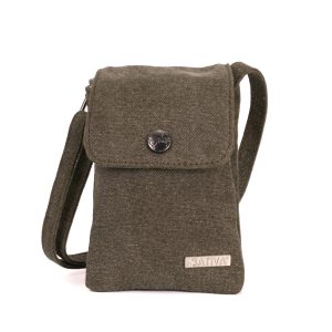 Tiny Shoulder Bag by Sativa Hemp