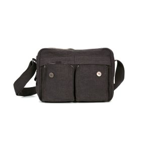 Hemp Medium Messenger Shoulder Bag by Sativa Bags