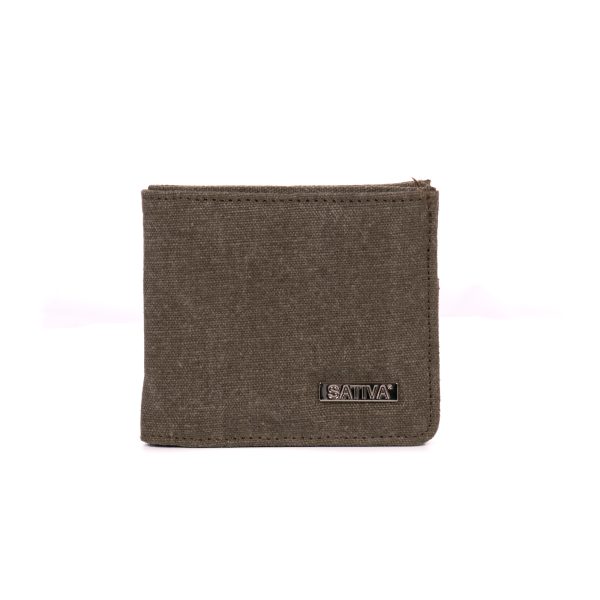 Hemp Flat Wallet by Sativa Bags